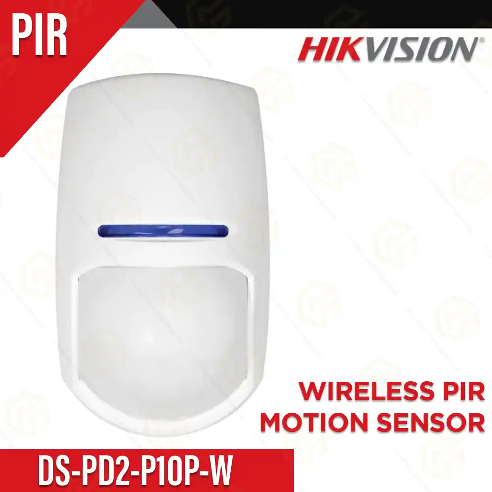 HIKVISION DS-PD2-PI0P-W WIRELESS PIR MOTION SENSOR