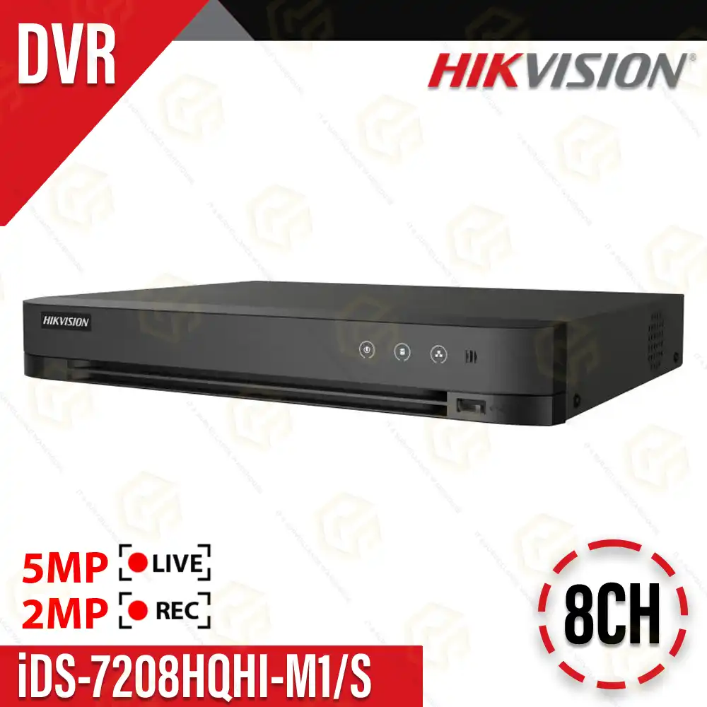 HIKVISION IDS-7208HQHI-M1/S 5MP LIVE | 2MP RECORD