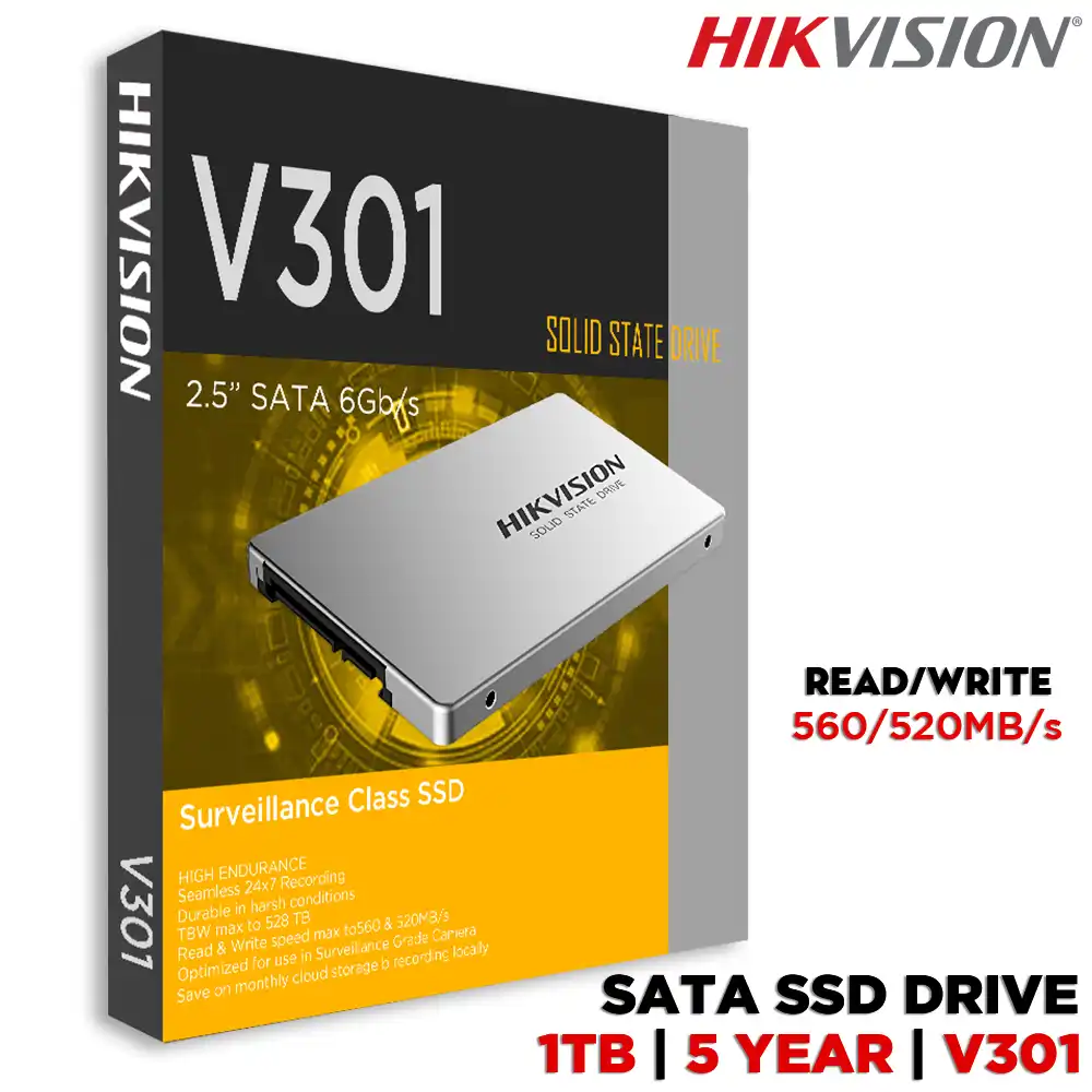 HIKVISION V301 1TB SATA SSD (5YEAR)