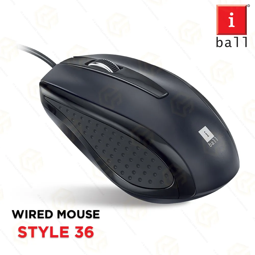 IBALL MOUSE STYLE 36 USB VR-5 (3YEAR)