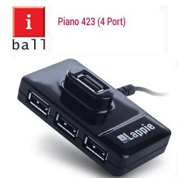 IBALL USB HUB PIANO  423 | 4 PORT 2.0
