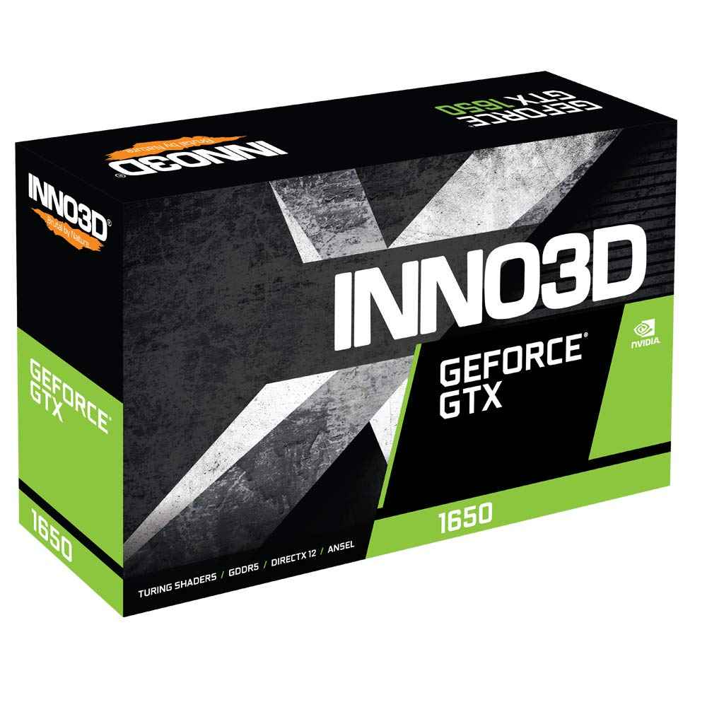 INNO3D GTX1650 DDR6 4GB TWIN X2 OC GRAPHIC CARD (3YEAR)