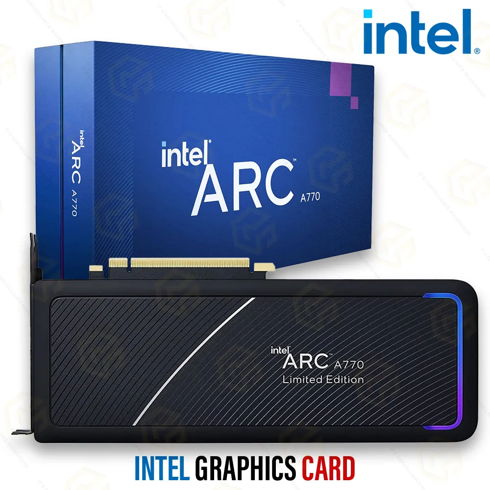 INTEL 16GB 256BIT DDR6 GRAPHICS CARD ARC A770 (3YEAR)