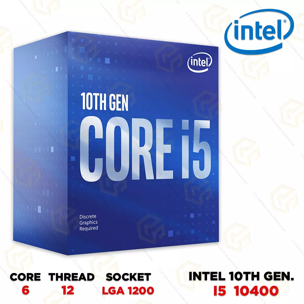 INTEL CPU 10TH GEN I5-10400 | IN-BUILT GRAPHIC (3YEAR)