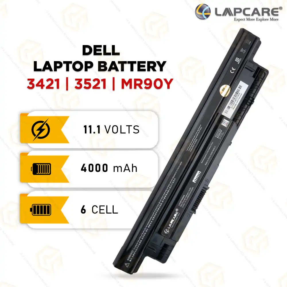 LAPCARE BATTERY DELL 3421|3521| MR90Y|XCMRD 4CELL