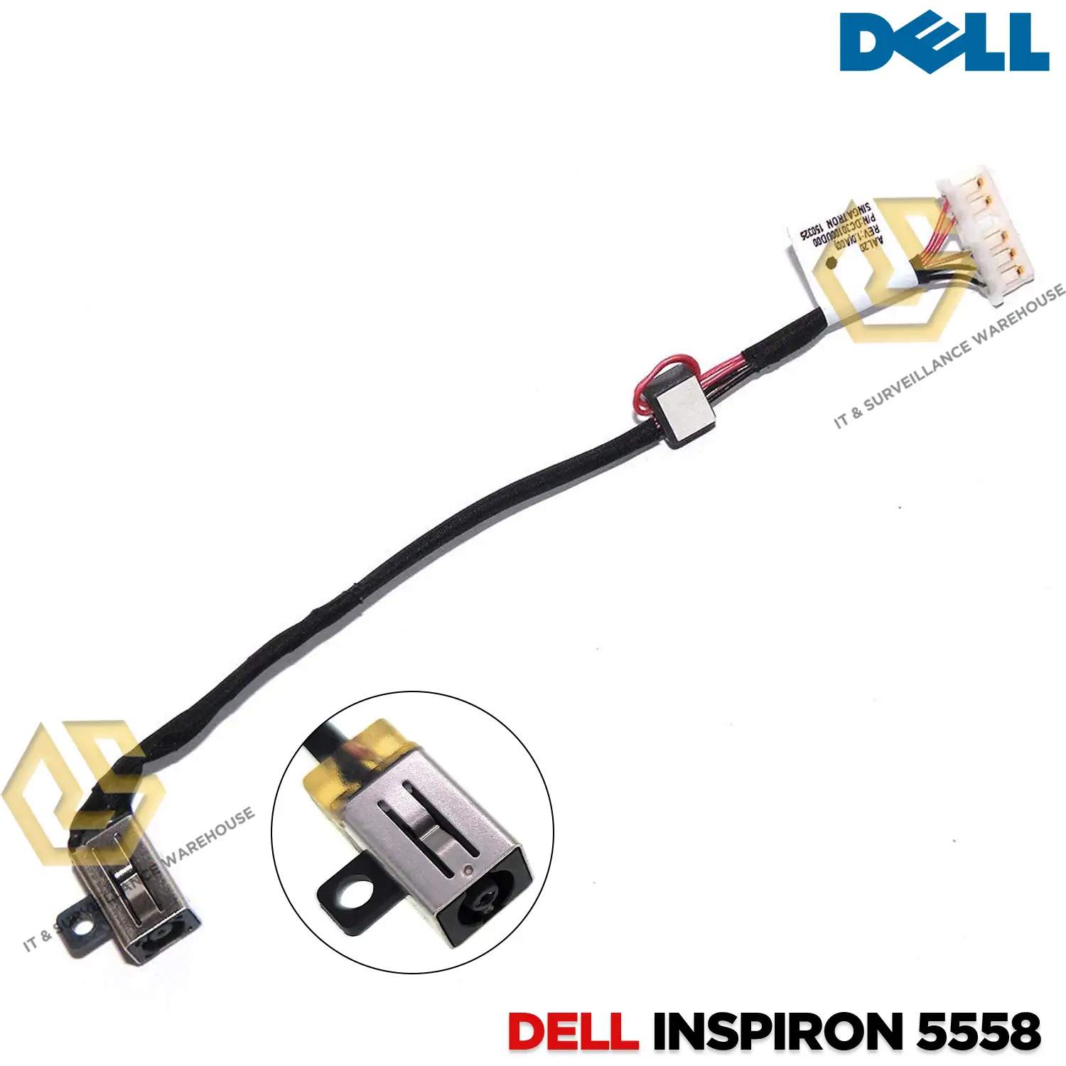 LAPTOP DC JACK FOR DELL INSPIRON 5558 | 5559 | 3558 | 15-5000