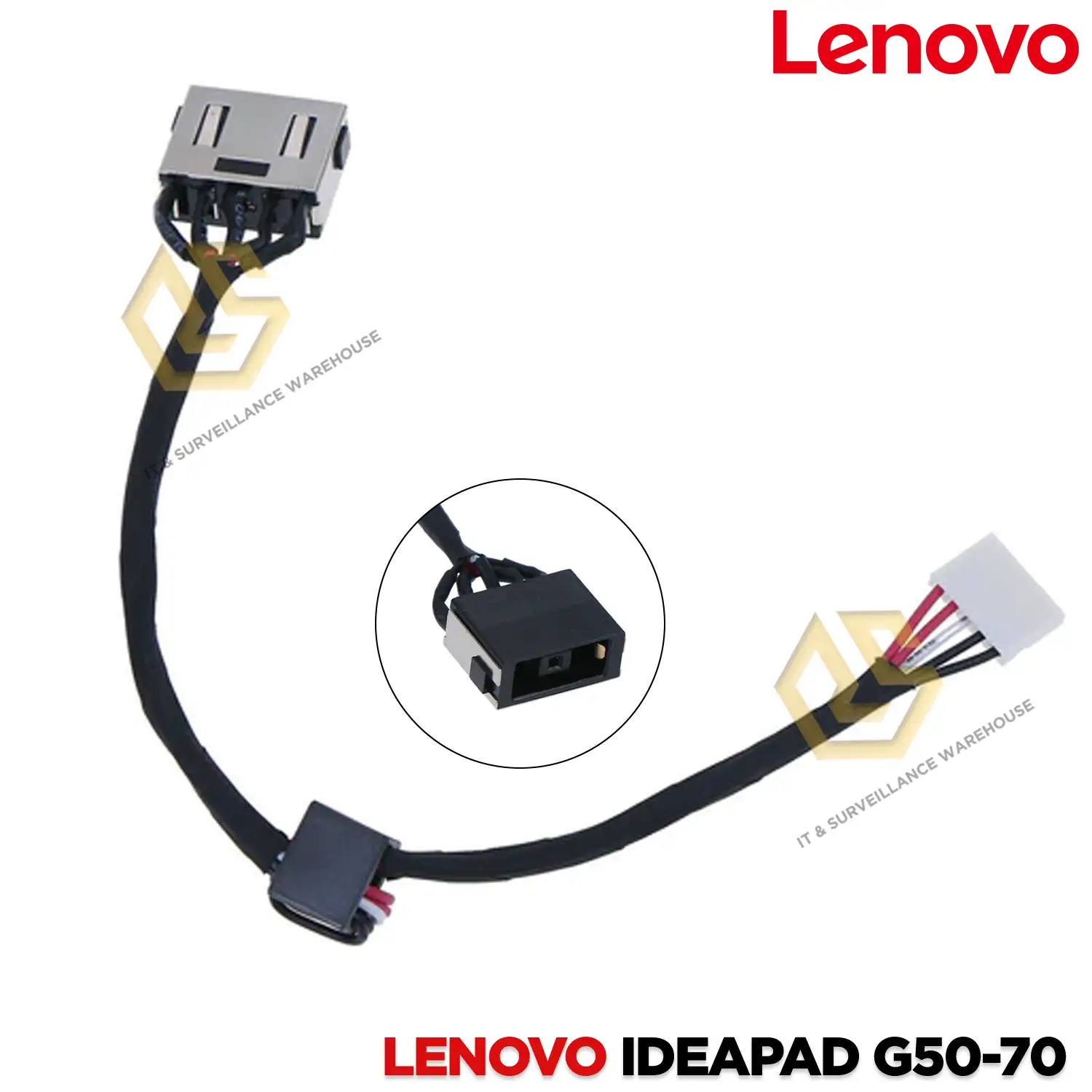 LAPTOP DC JACK FOR LENOVO IDEAPAD G50-70 | G50-30 | G50-45 | G50-80