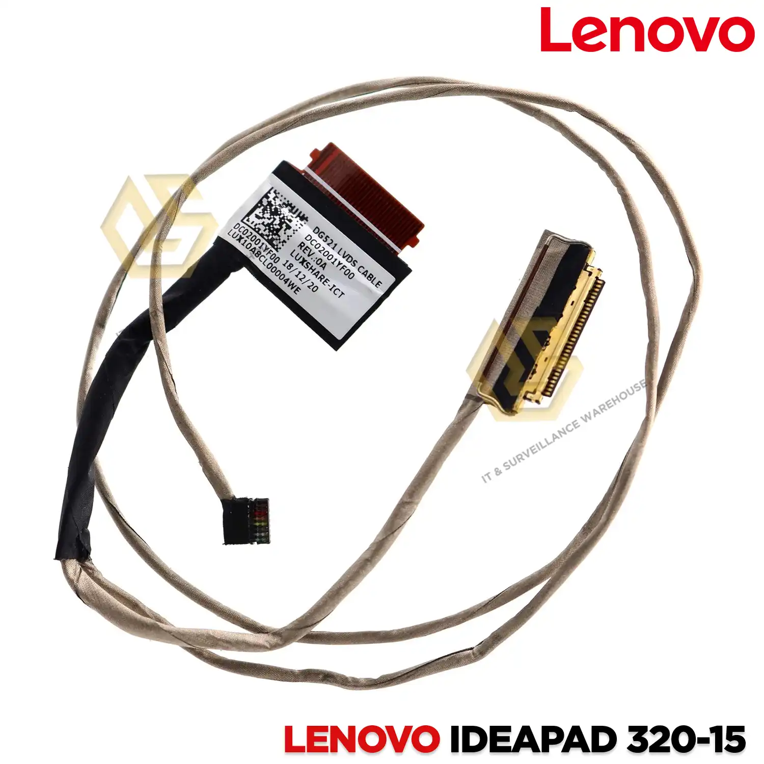 LAPTOP DISPLAY CABLE FOR LENOVO IDEAPAD 320-15 | 320-15ISK | 320-15IAP | 320-15ABR
