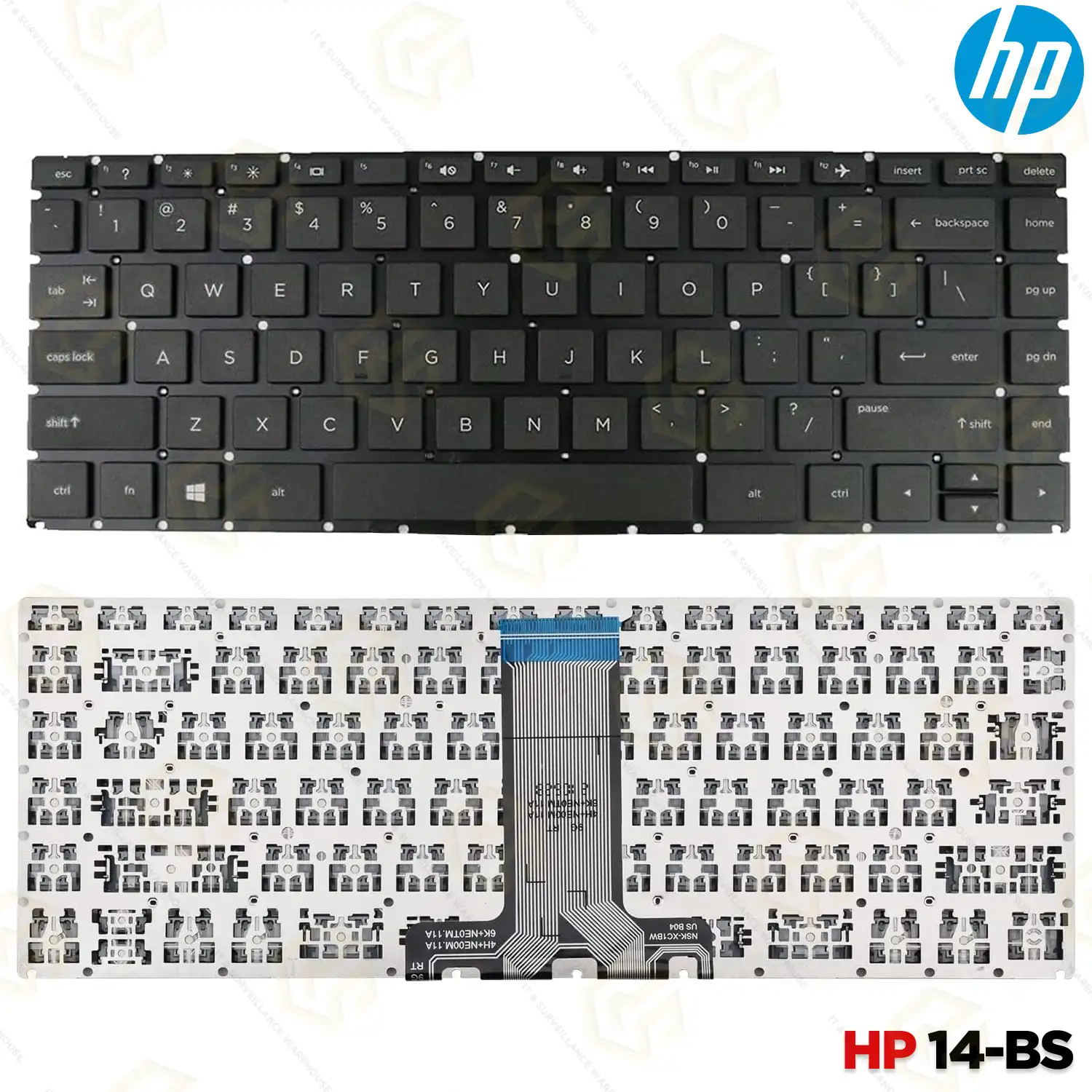 LAPTOP KEYBOARD FOR HP 14-BS