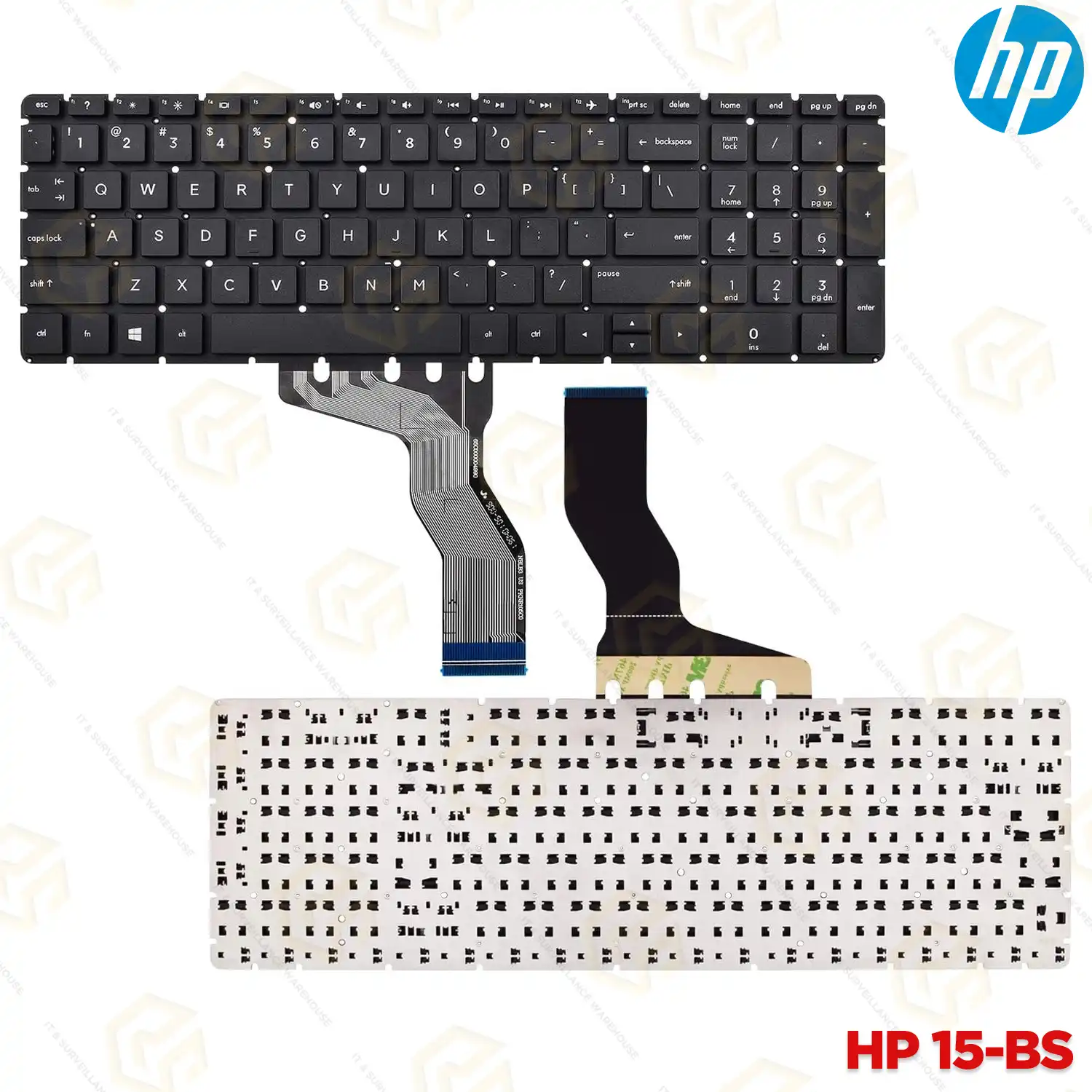 LAPTOP KEYBOARD FOR HP 15-BS