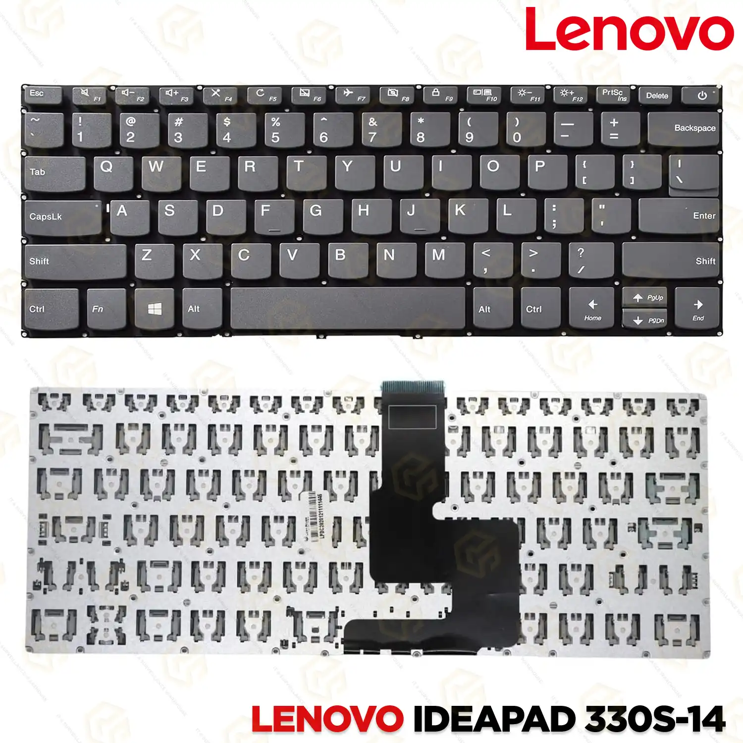 LAPTOP KEYBOARD FOR LENOVO IDEAPAD 330S-14