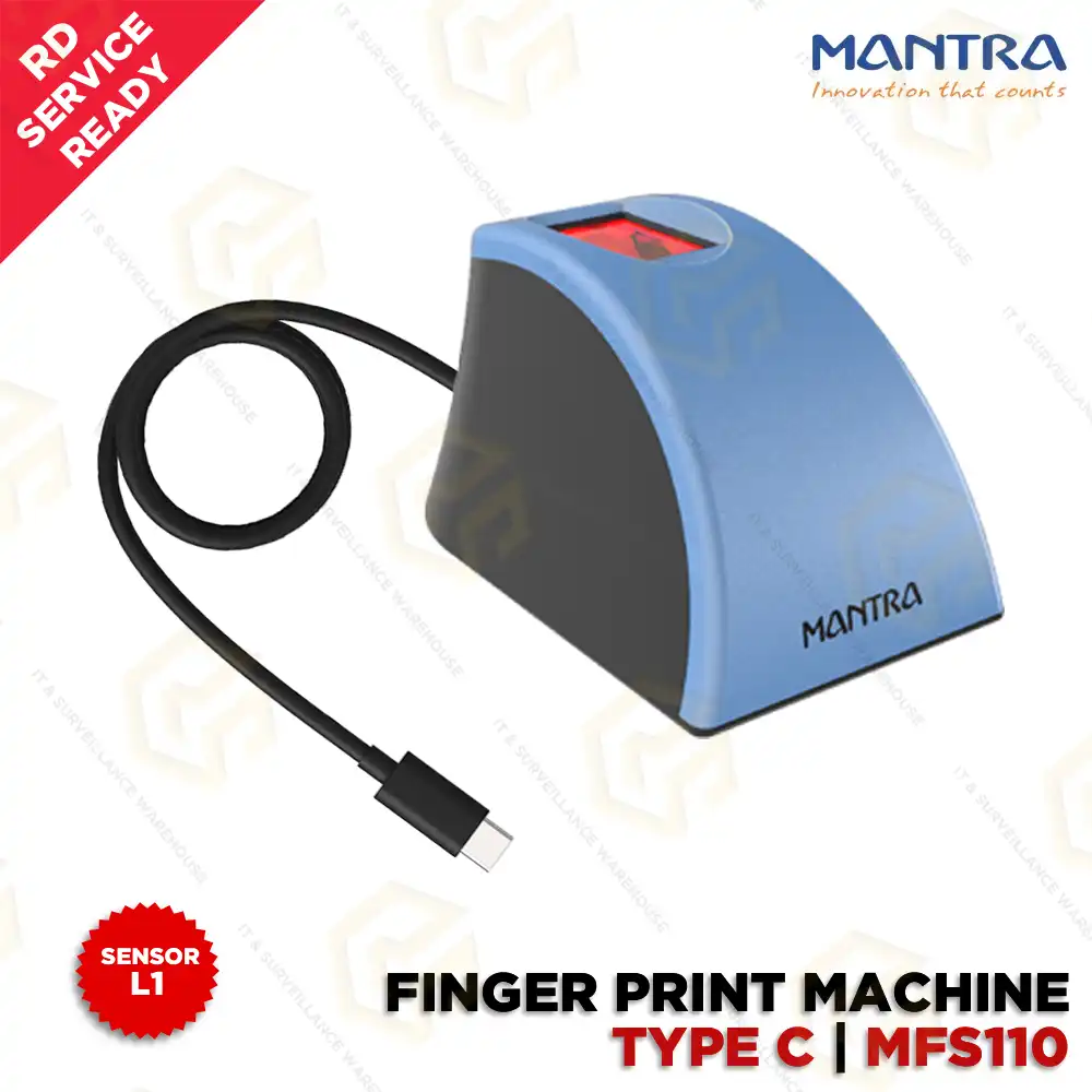 MANTRA MFS110 FINGER PRINT MACHINE (TYPE-C)