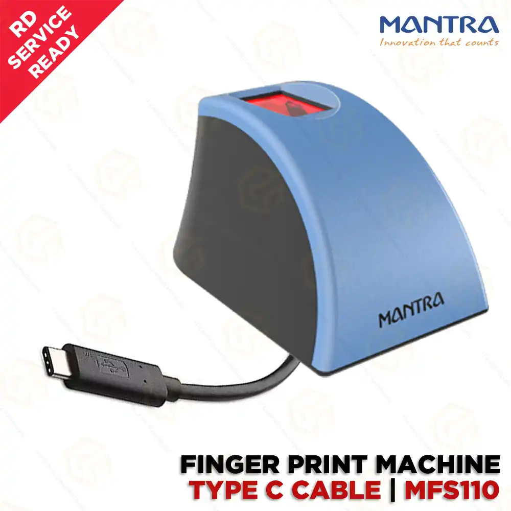 MANTRA MFS110 FINGER PRINT MACHINE (TYPE-C)