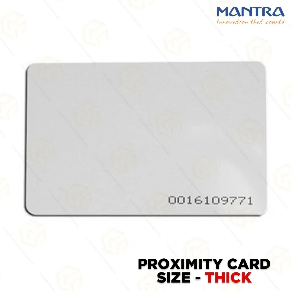 MANTRA PROXIMITY CARD THICK