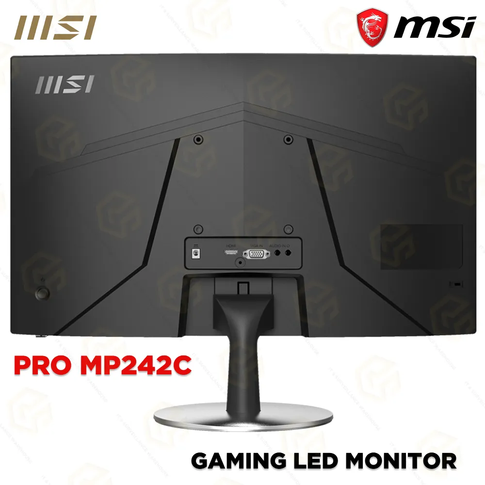 MSI GAMING 24" IPS LED MONITOR PRO MP242C (3YEAR)