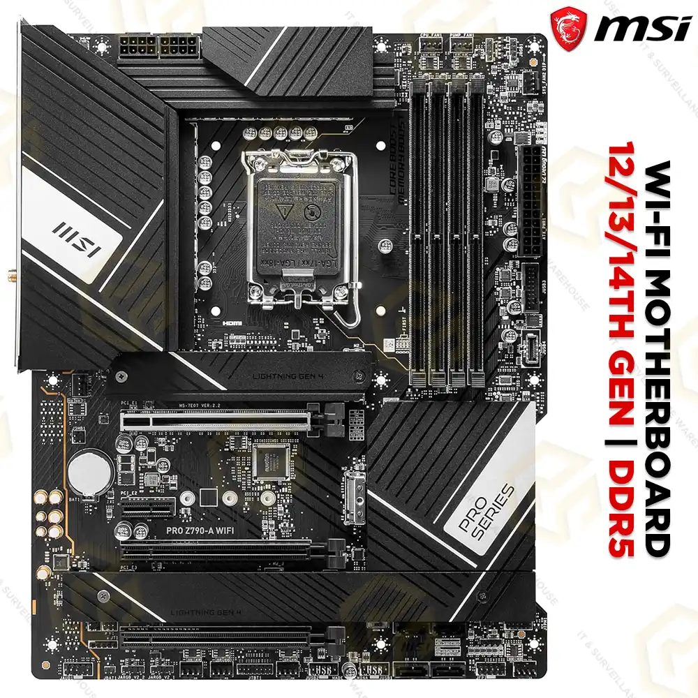 MSI Z790-A WIFI DDR5 MOTHERBOARD (12/13/14TH GEN)