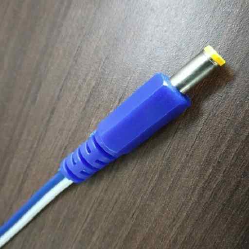 NP DC CONNECTOR WIRE BLUE