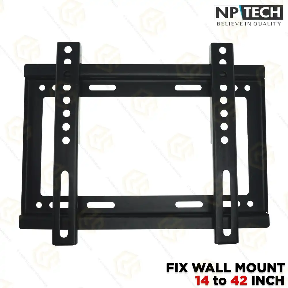 NPTECH FIX WALL MOUNT STAND 14" TO 42"