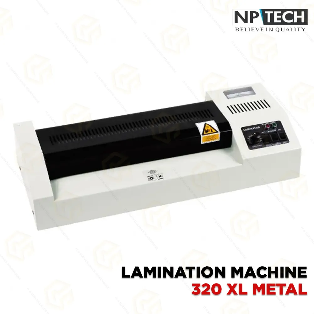 NPTECH LAMINATION MACHINE 320 XL METAL (NO WARRANTY)