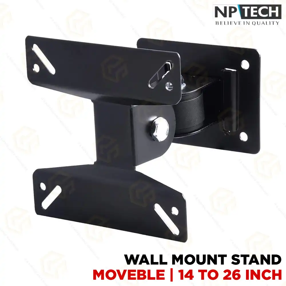 NPTECH WALL MOUNT MOVEABLE LCD | LED STAND 14" TO 26"