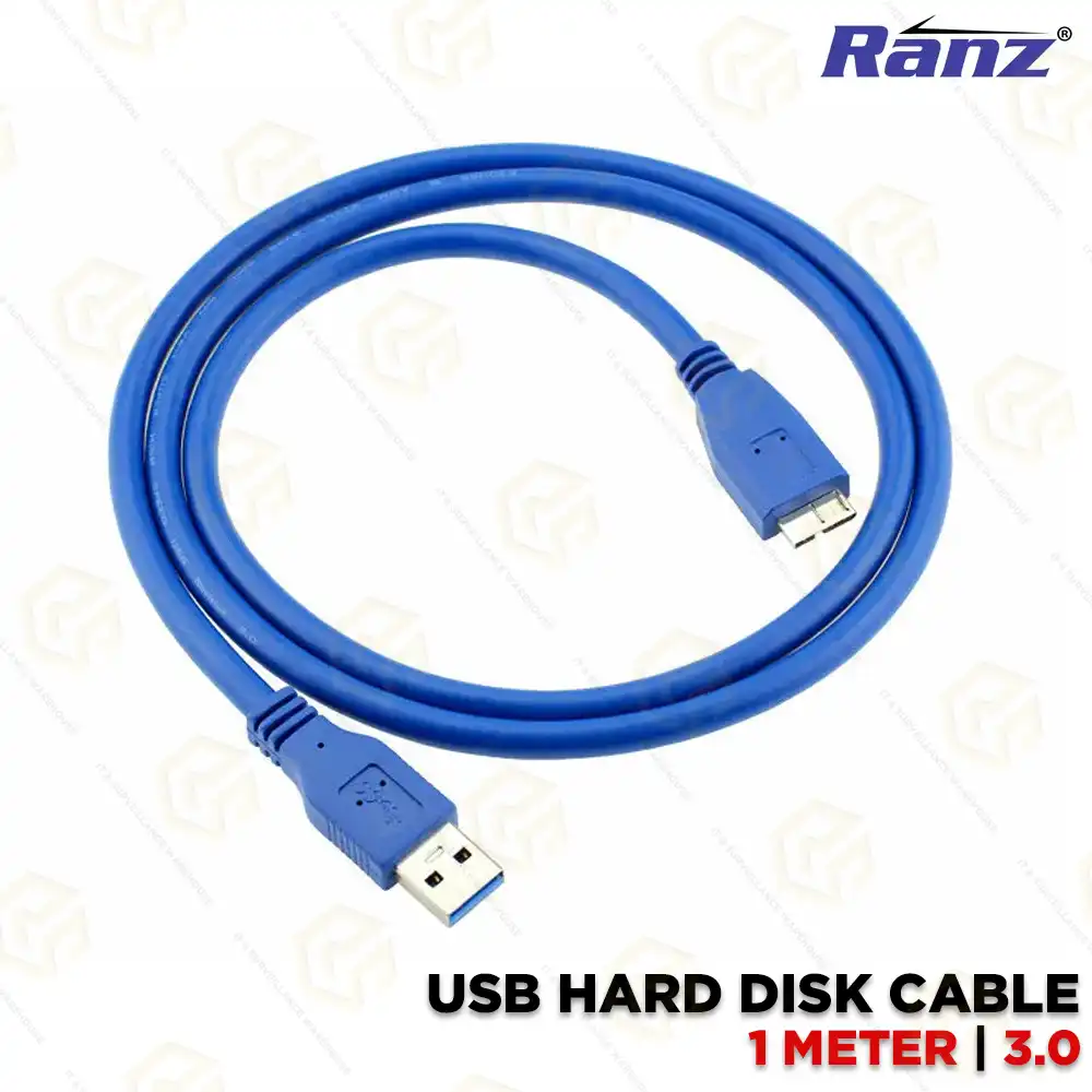 RANZ EXTERNAL HDD CABLE 1MTR USB 3.0