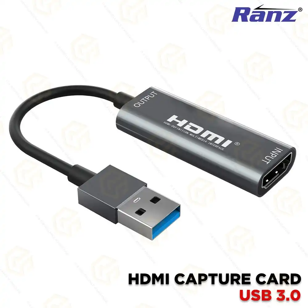 RANZ HDMI CAPTURE CARD 3.0