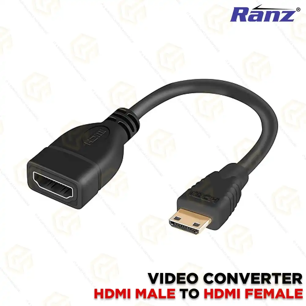 RANZ HDMI MALE TO HDMI FEMALE