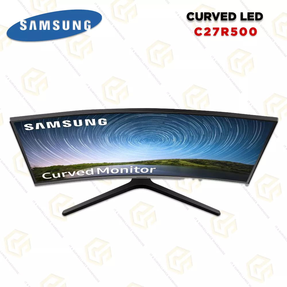 SAMSUNG 27"  CURVE IPS LED MONITOR LC27R500