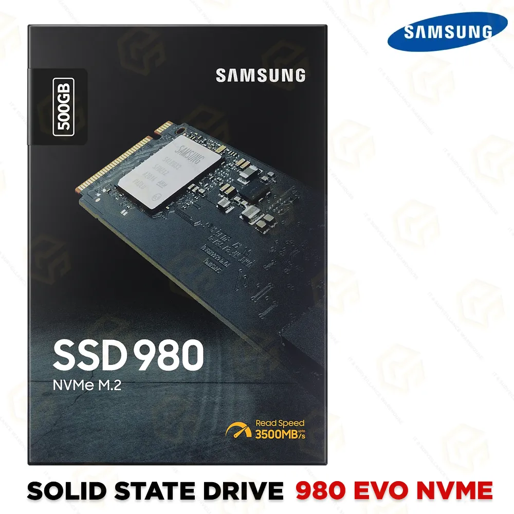 SAMSUNG 500GB SSD 980 NVME SSD (5YEAR)