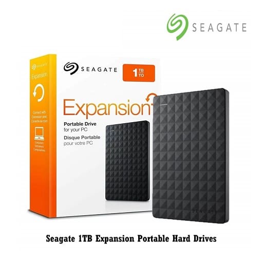 SEAGATE 1TB EXPANSION SLIM EXTERNAL HARD DRIVE | 3YR