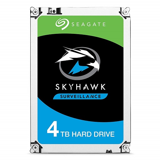 SEAGATE 4TB SKYHAWK SURVEILLANCE HARD DRIVE (3YEAR)