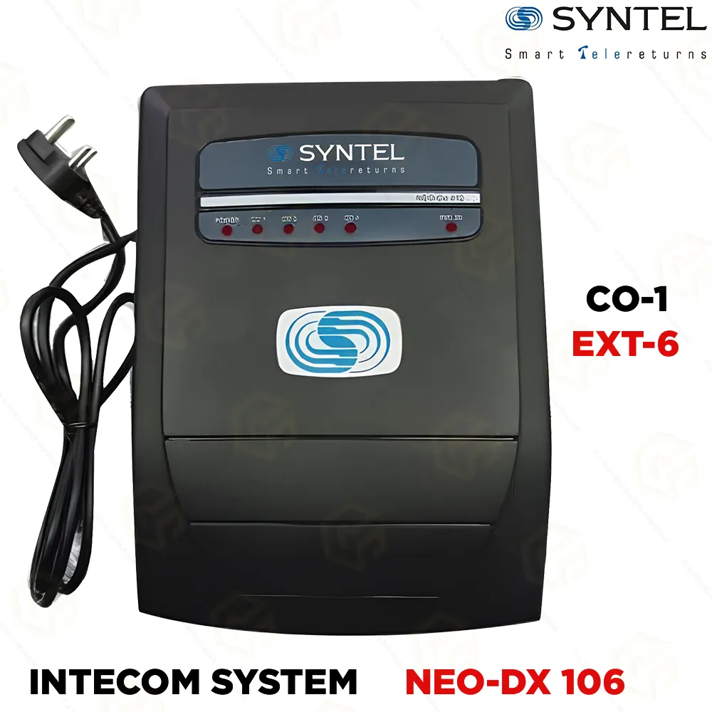 SYNTEL EPABX NEAO-DX 106 | CO-1 & EXTENSION-6
