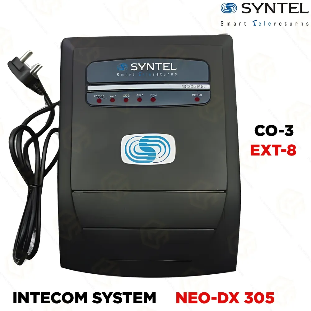 SYNTEL EPABX NEAO-DX 308 | CO-3 & EXTENSION-8
