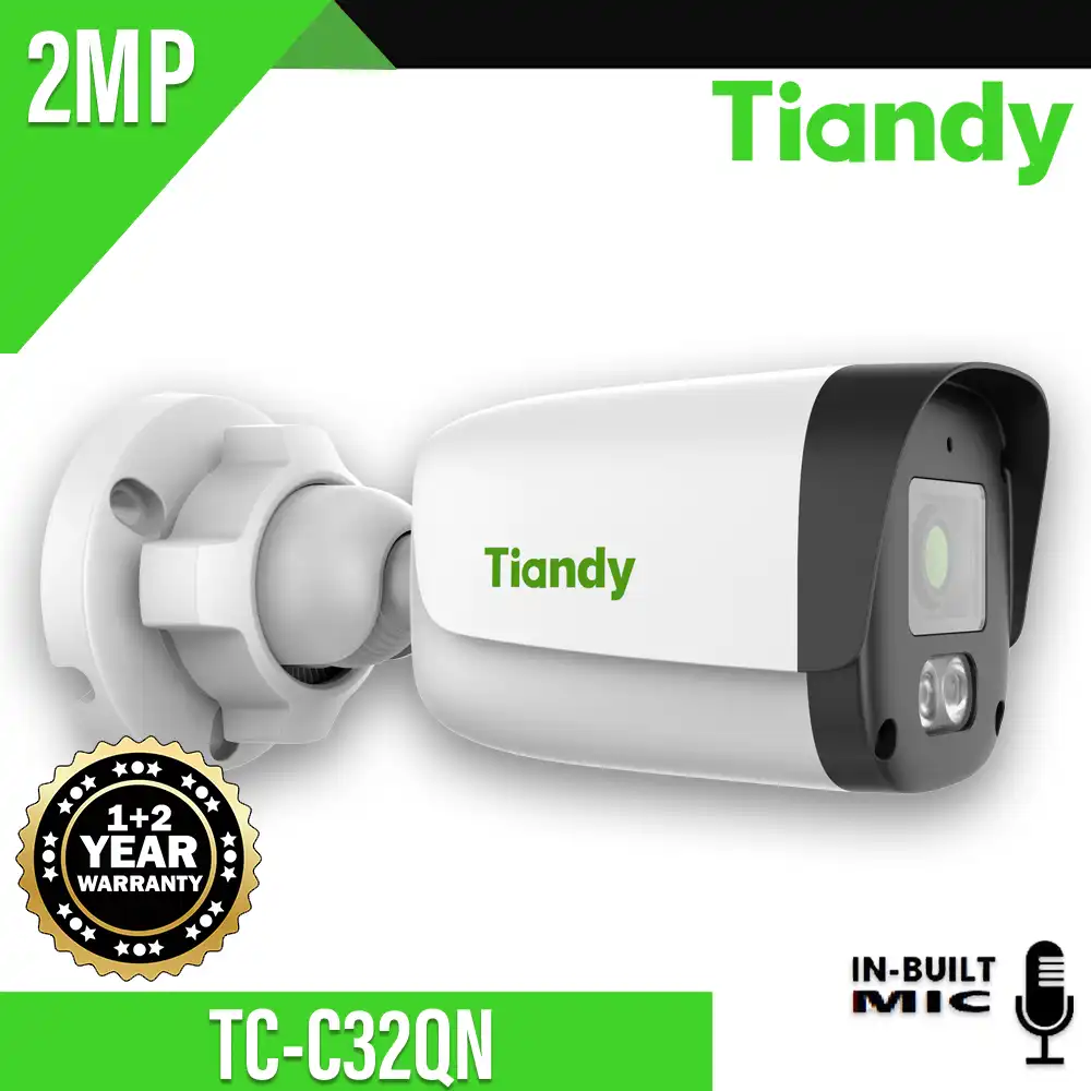 TIANDY 2MP IP BULLET CAMERA TC-C32QN 4MM