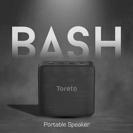 TORETO BASH-336 5W PORTABLE BLUETOOTH SPEAKER
