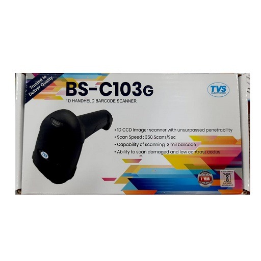 TVS BARCODE SCANNER BS-C103 G