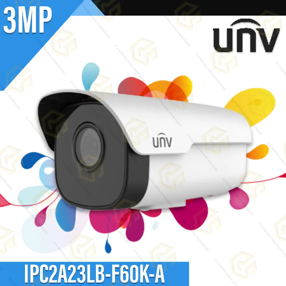 UNV IPC2A23LB-F60K-A 3MP IP BULLET CAMERA 6MM