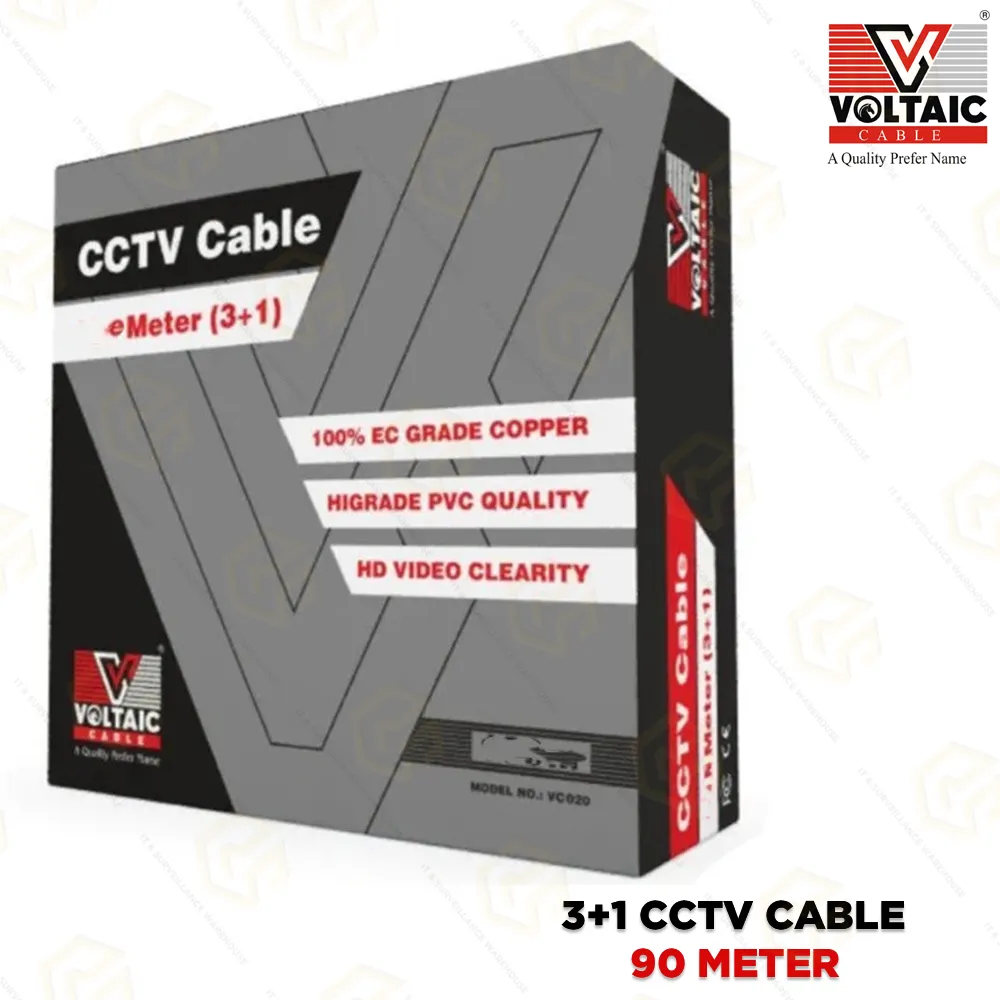 VOLTAIC 3+1 CCTV VC020 90MTR CCTV CABLE