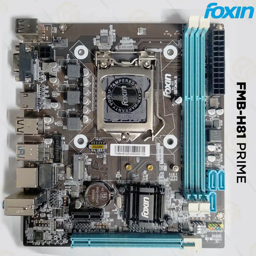 FOXIN H81 NVME MOTHERBOARD 4TH GEN SUPPORT (2YEAR)