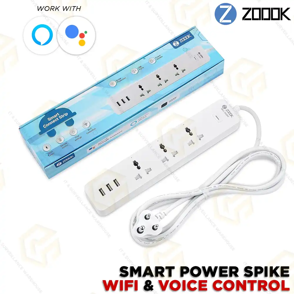 ZOOOK SMART SPIKE WITH VOICE/WIFI CONTROL