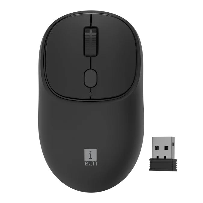 IBALL GLIDR S100 WIRELESS MOUSE (BLACK)