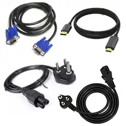 VGA | HDMI | POWER CABLE