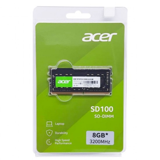 ACER SD100 DDR4 8GB 3200MH LAPTOP RAM