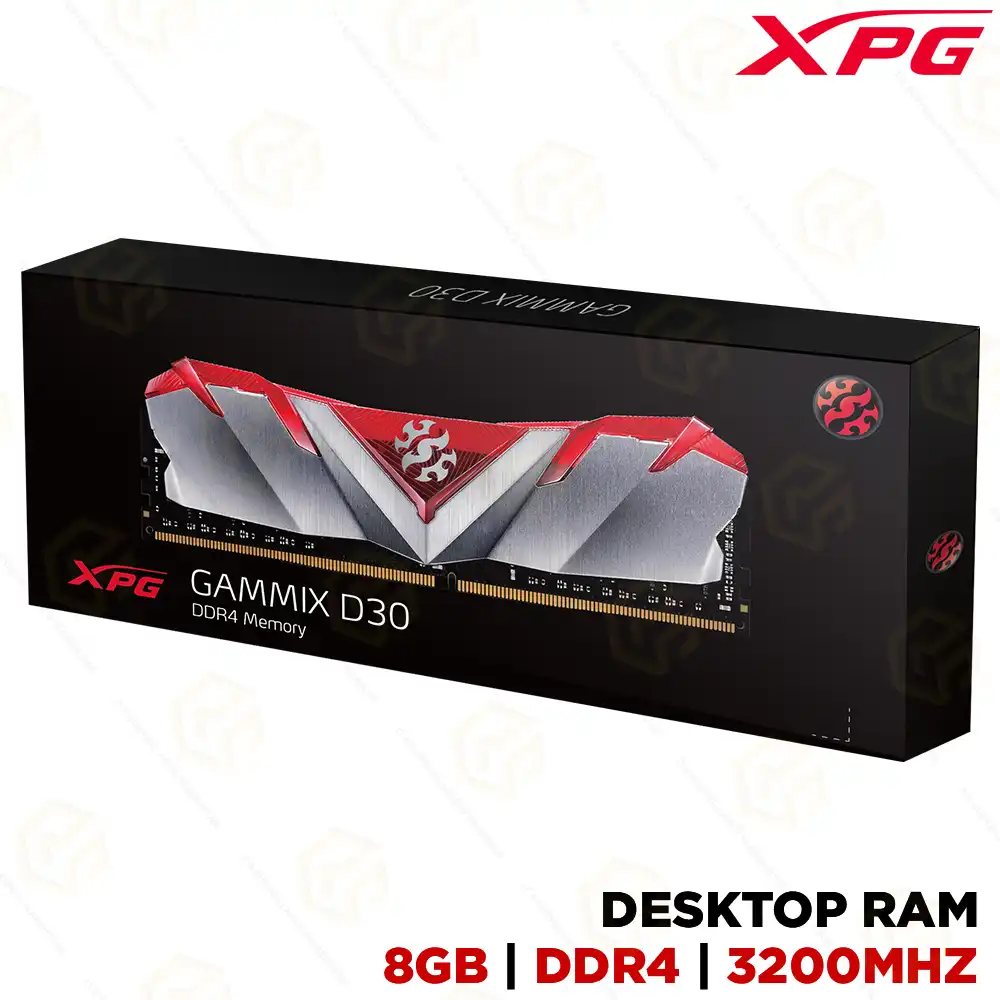 ADATA DDR4 8GB 3200MHZ D30 XPG PC RAM