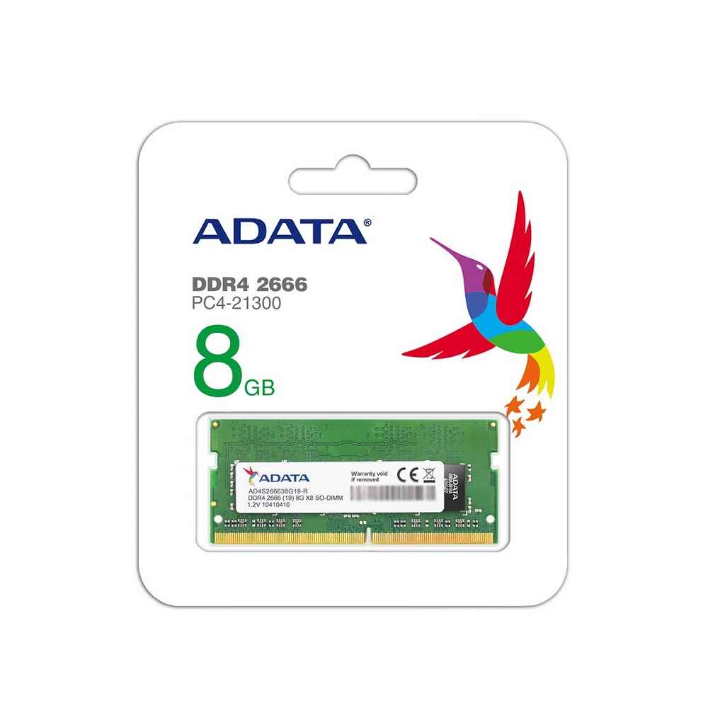 ADATA LAPTOP NB DDR4 8GB 2666MHZ RAM (3YEAR)