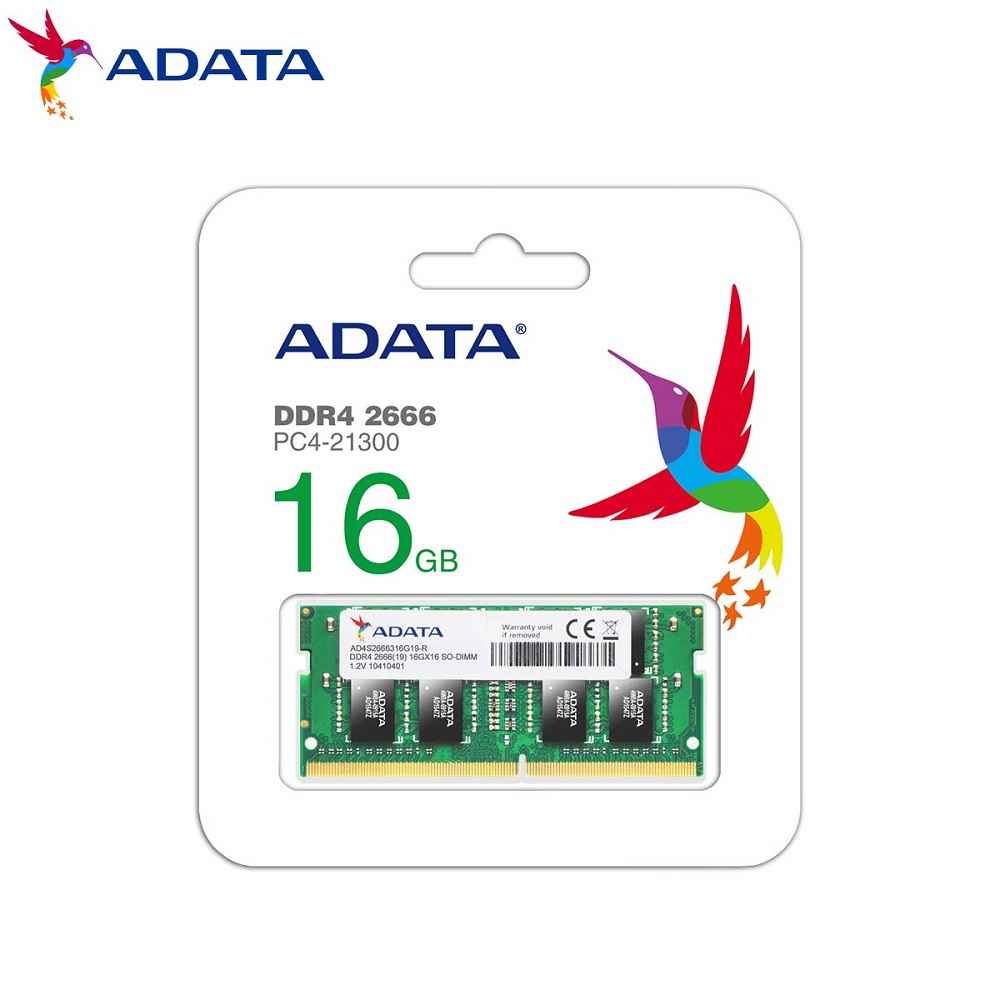 ADATA LAPTOP RAM DDR4 16GB 2666MHZ