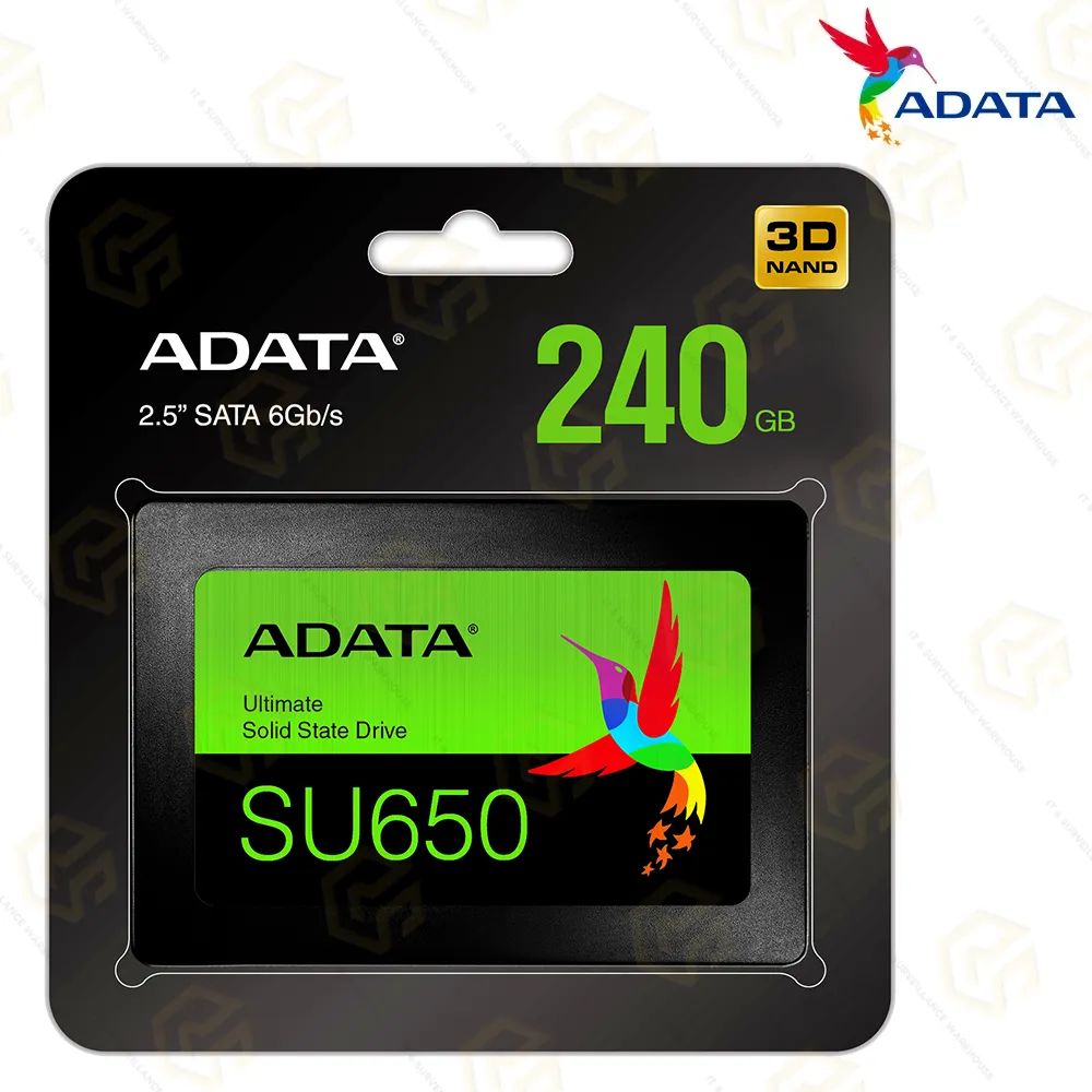 ADATA ULTIMATE SU650 SSD 240GB SATA 2.5" (3YEAR)