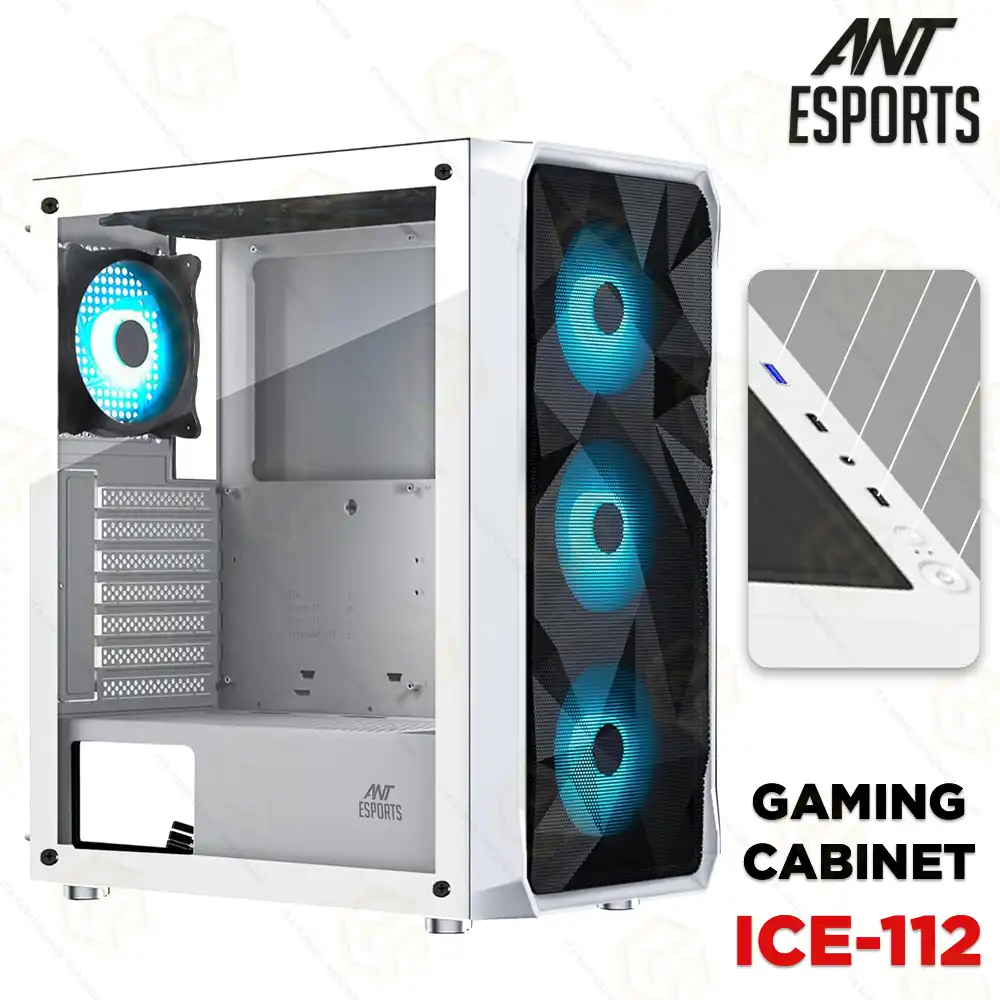 ANT ICE-112 WHITE CABINET WITHOUT POWER SUPPLY
