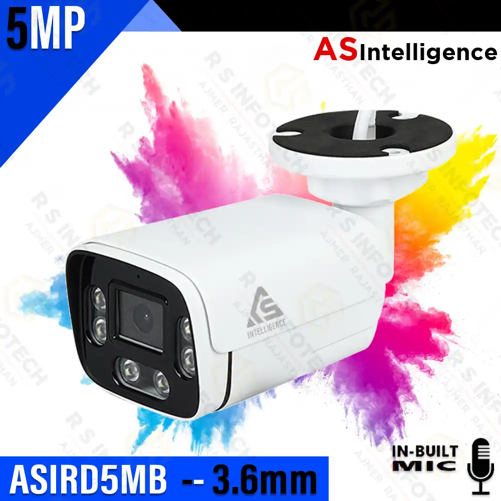 AS INTELLIGENCE ASIRD5MB DARK FIGHTER 3.6MM 5MPBULLET CAMERA (METAL)