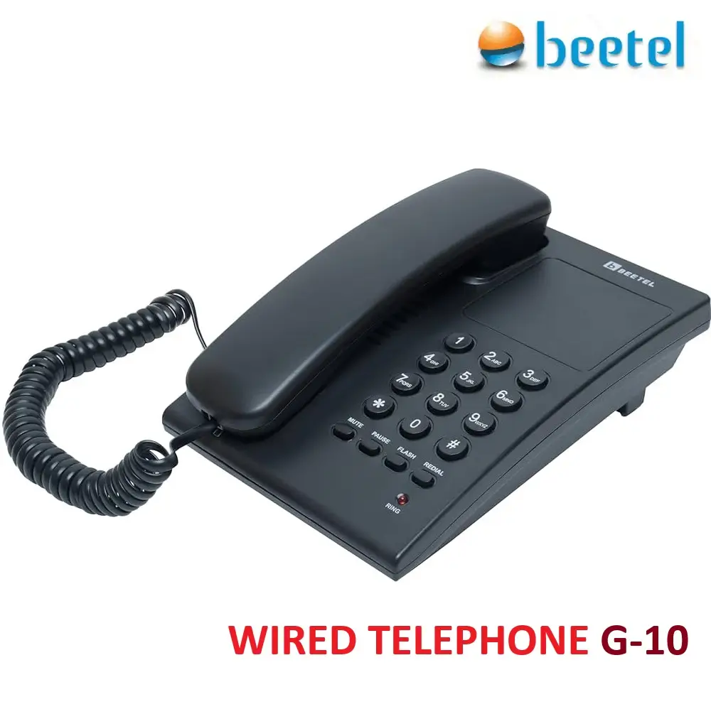 BEETEL G10 BASIC DESK TELEPHONE | CORDED LANDLINE PHONE | WALL/TABLE MOUNT